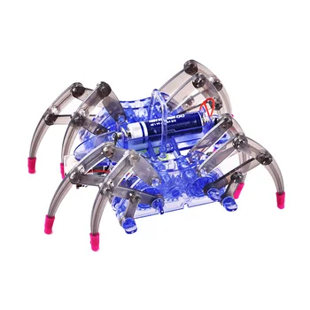 DIY Spider robot technologické vynálezy elektrické plazenie RC hračky montáž RC Robot auta