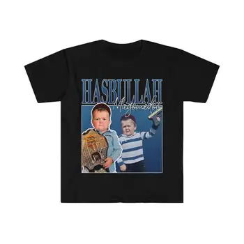 HASBULLAH Vintage 90. rokov ilegálnych retro tričko- Vtipné Hasbullah Magomedov tričko