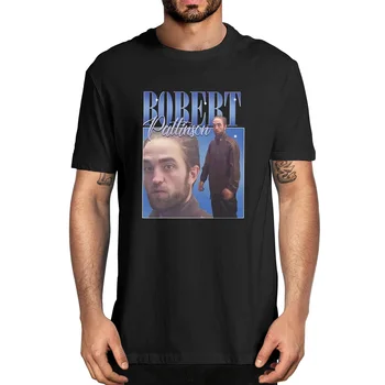 Unisex Bavlna Zábavné Robert Pattinson Stojí Meme Rob Módne Letné Mužov Novinka T-Shirt Harajuku Streetwear Ženy Mäkké Čaj
