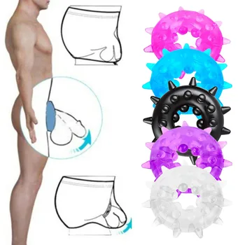 Muži Transparentné Nohavičky O-Krúžok G-String Vysoko Elastická Cockring Bielizeň Remeň Mäkké Krúžky Náramok Pre Sexy Mužov