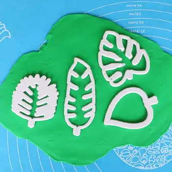 Domov DIY Tortu Nástroje Leaf Listy Jungle Cookie Biscuit Fréza Fondant Cake Zdobenie Formy Tvorivých Cookie Formy na Pečenie Dodávky